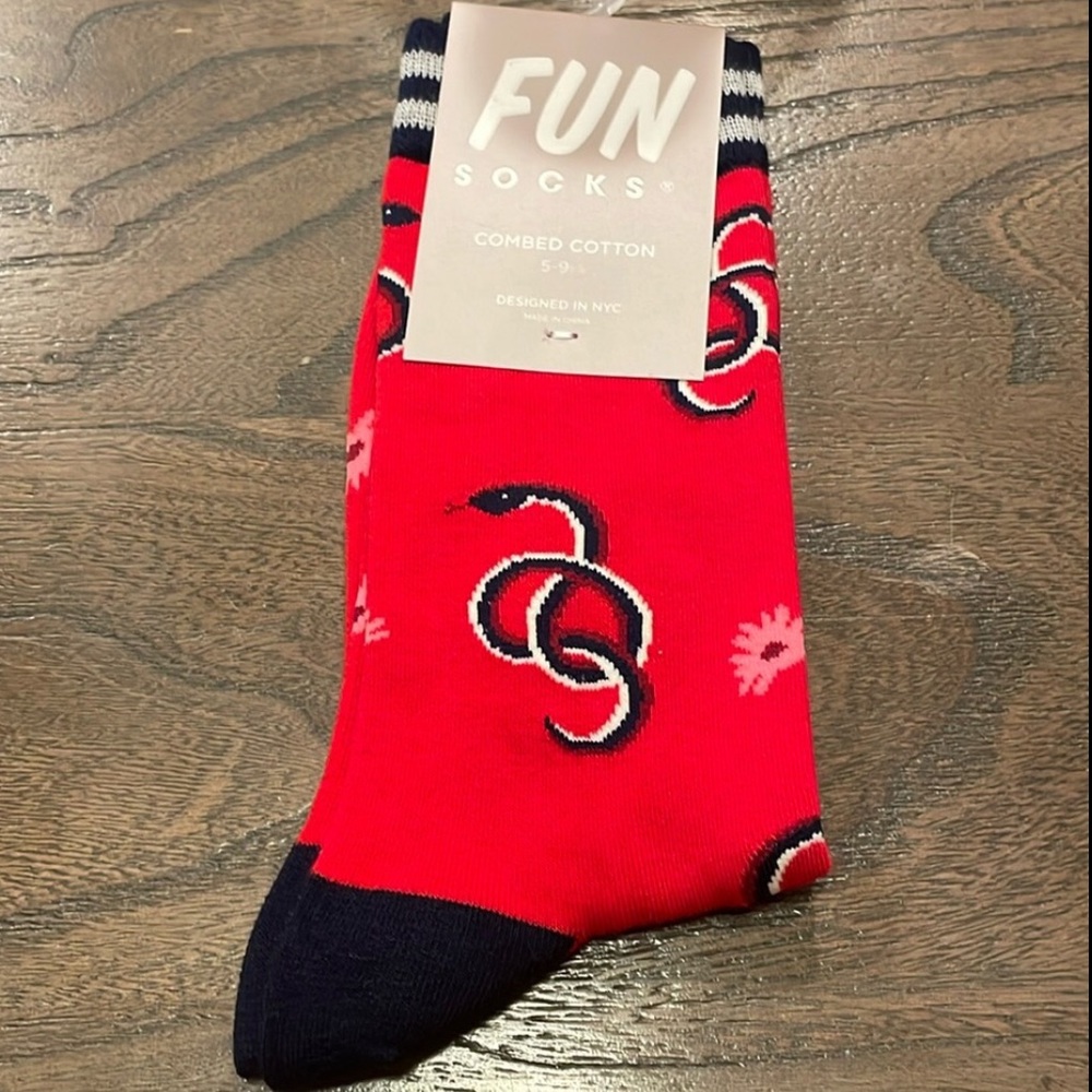 Red Serpent Women’s Socks Fun Socks Brand